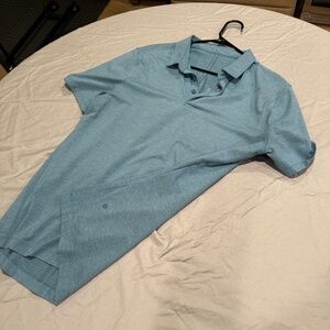 Lululemon Evolution Short-Sleeve Polo | L | Teal